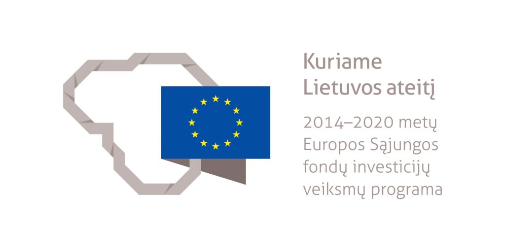 ES fondų investicijų veiksmų programos viešinimo ženklas